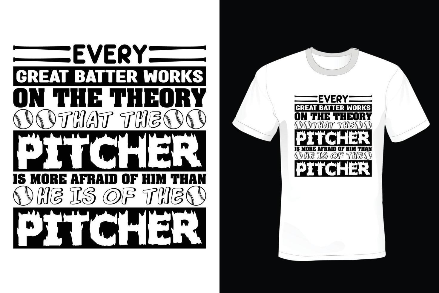 baseball t-shirt design, vintage, typografi vektor