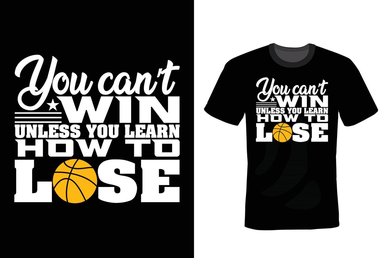 Basketball-T-Shirt-Design, Vintage, Typografie vektor