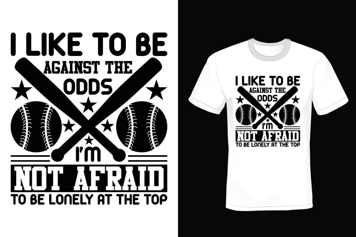 Baseball-T-Shirt-Design, Vintage, Typografie vektor