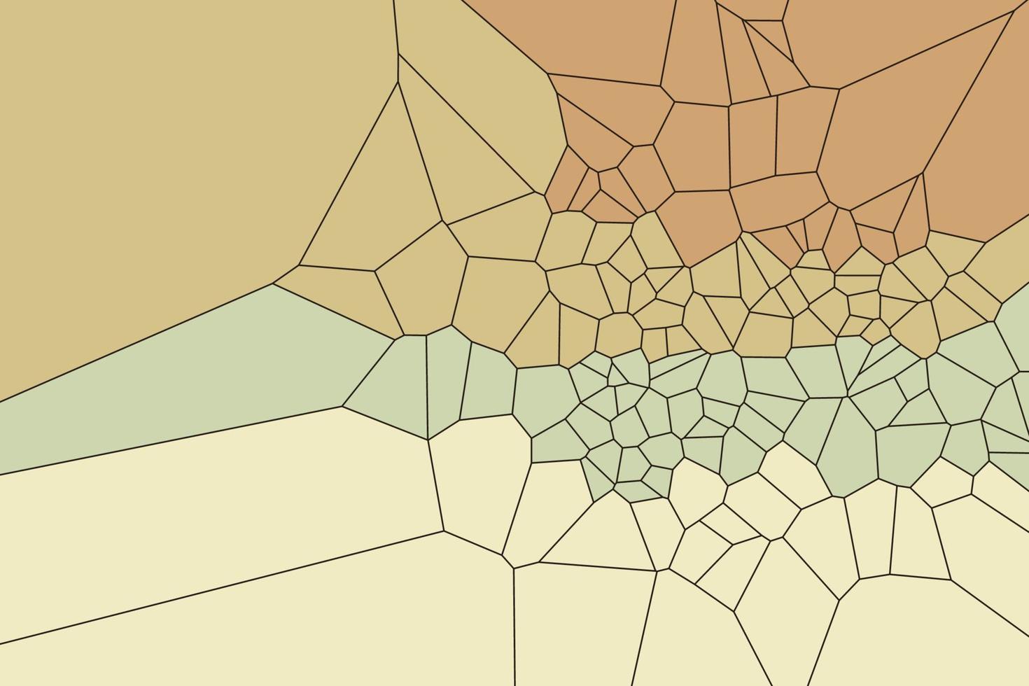 moderne futuristische polygonale formen elemente hintergrunddesign. abstraktes Voronoi-Diagramm Mesh-Musterdesign. 2d-illustration mit flachem mosaikverlauf vektor