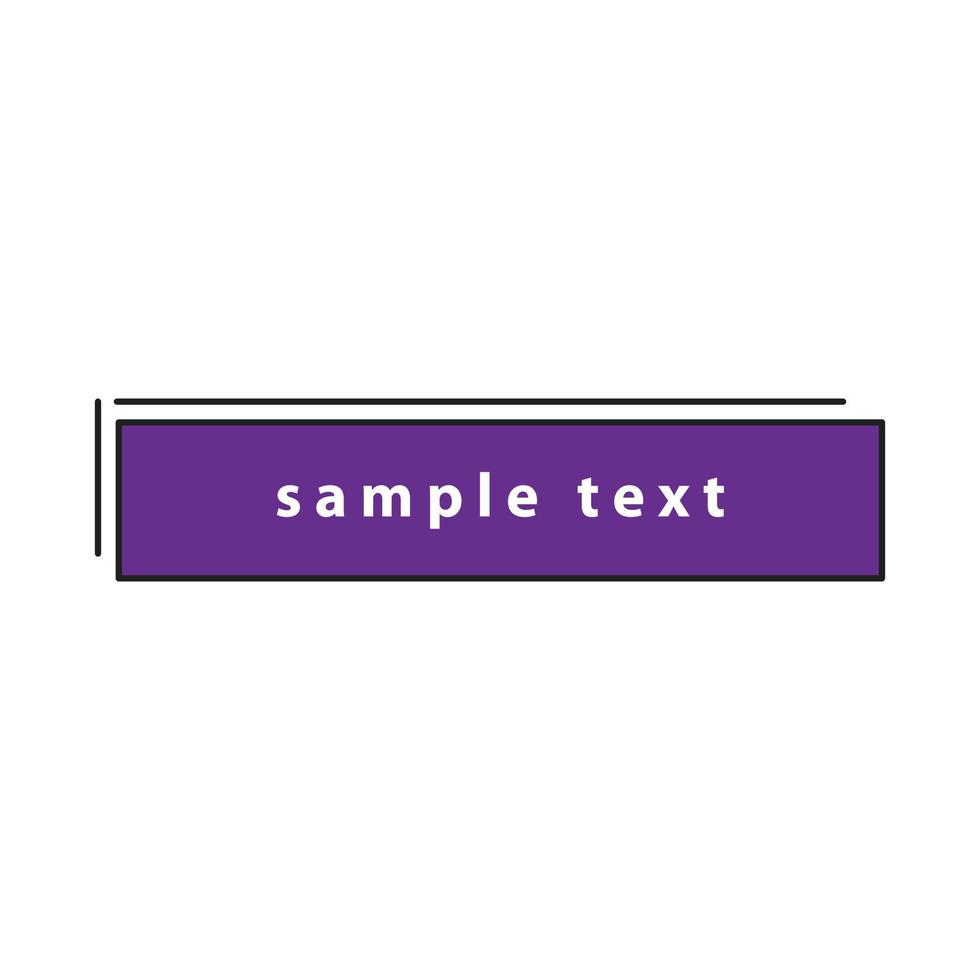 textruta vektor för webbplats symbol ikon presentation