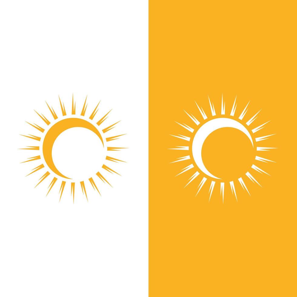 Sonne Vektor Illustration Symbol Logo