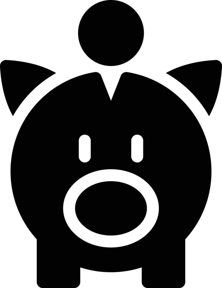 piggy vektorillustration på en background.premium kvalitet symbols.vector ikoner för koncept och grafisk design. vektor