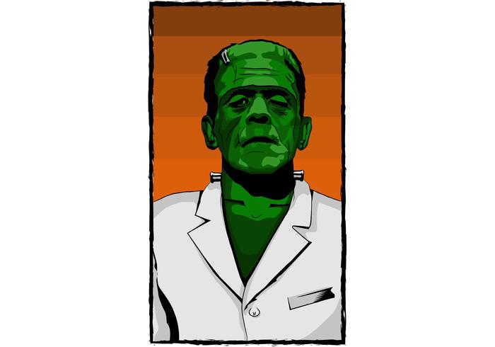 Frankenstein plakat vektor
