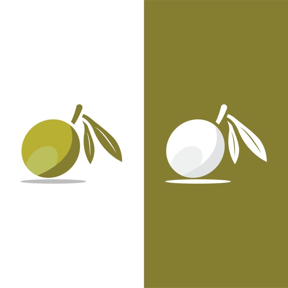 oliv ikon vektor illustration design