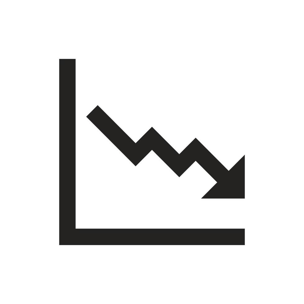 statistisk graf ikon illustration. vektordesigner som är lämpliga för webbplatser, appar med mera. vektor