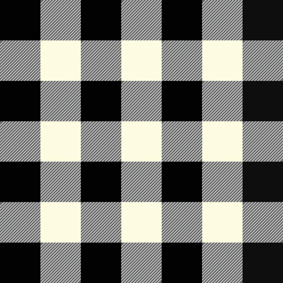 tygflanell med svart och vit färg vektor