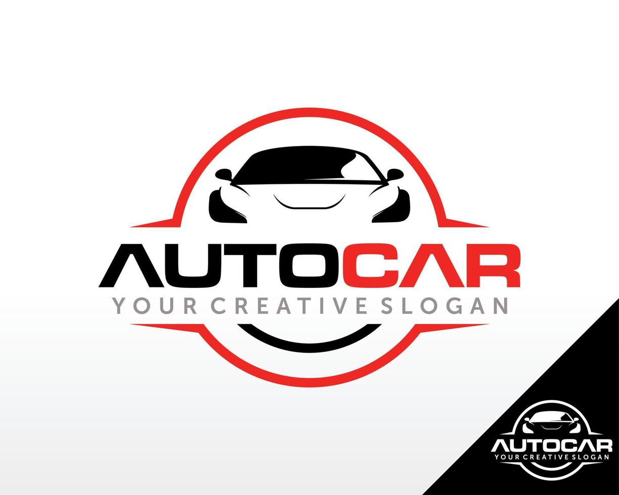 Auto-Logo-Design. Automobil, Autohaus, Autohändler-Logo-Design-Vektor vektor