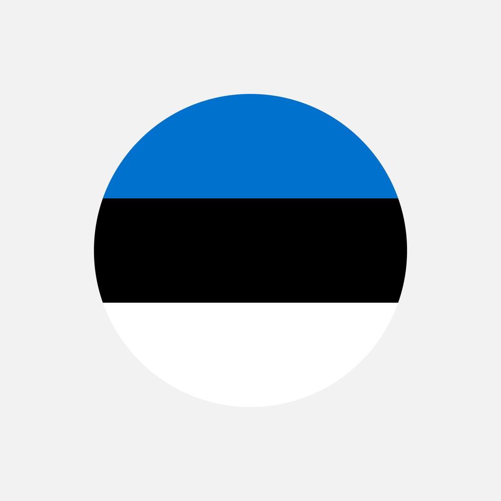 Land Estland. estnische flagge. Vektor-Illustration. vektor