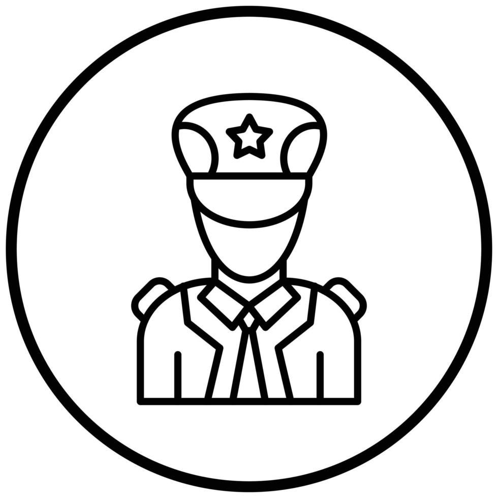 Pilot-Icon-Stil vektor