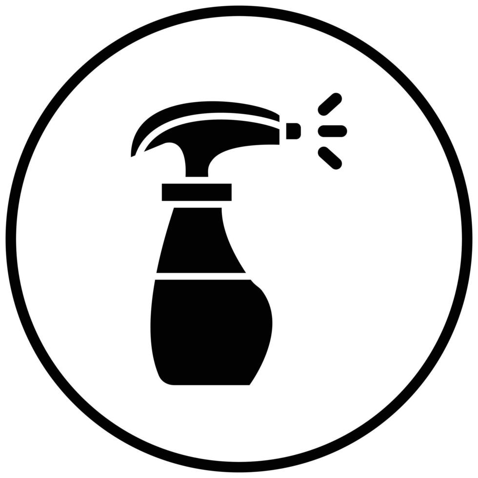 Symbolstil für Wasserspray vektor