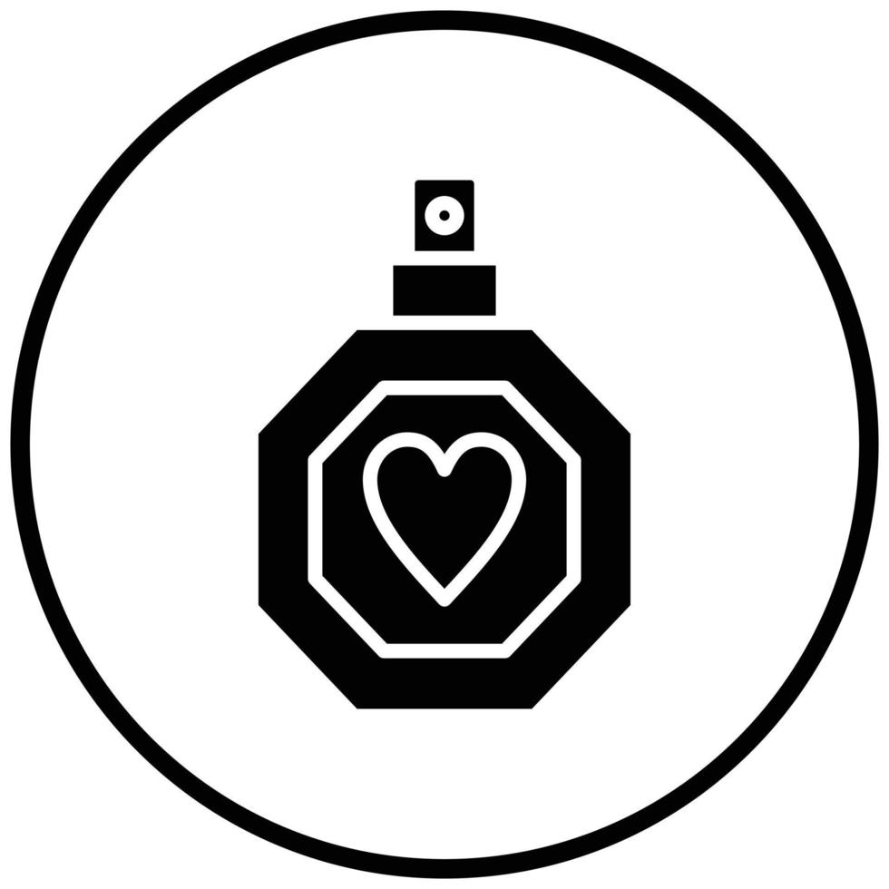 Parfüm-Icon-Stil vektor