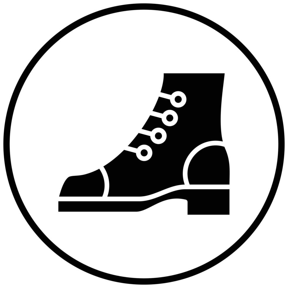 Boot-Symbolstil vektor