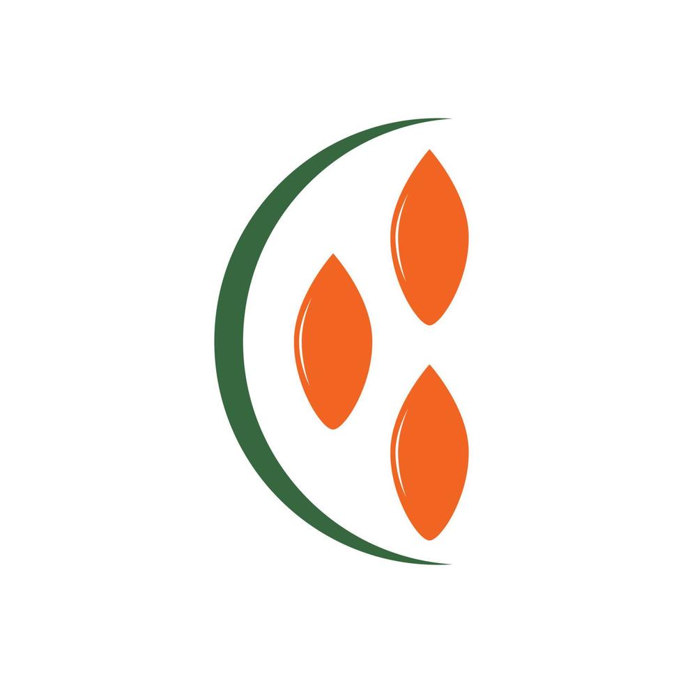jordbruks logotyp vektor