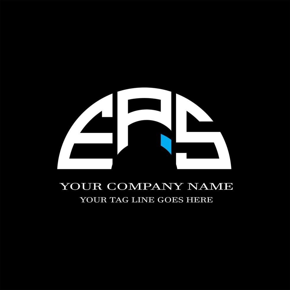 eps brev logotyp kreativ design med vektorgrafik vektor