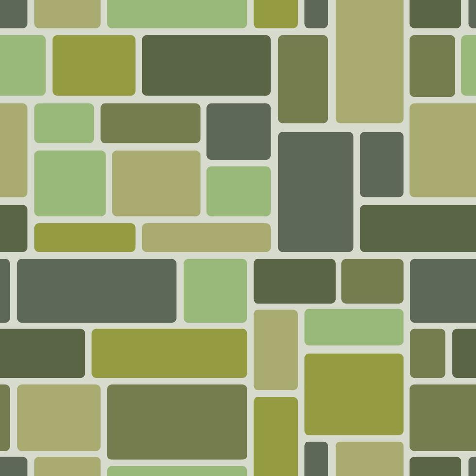 Stein Mauer Textur Hintergrund mit nahtlosen Muster-Vektor-Illustration vektor