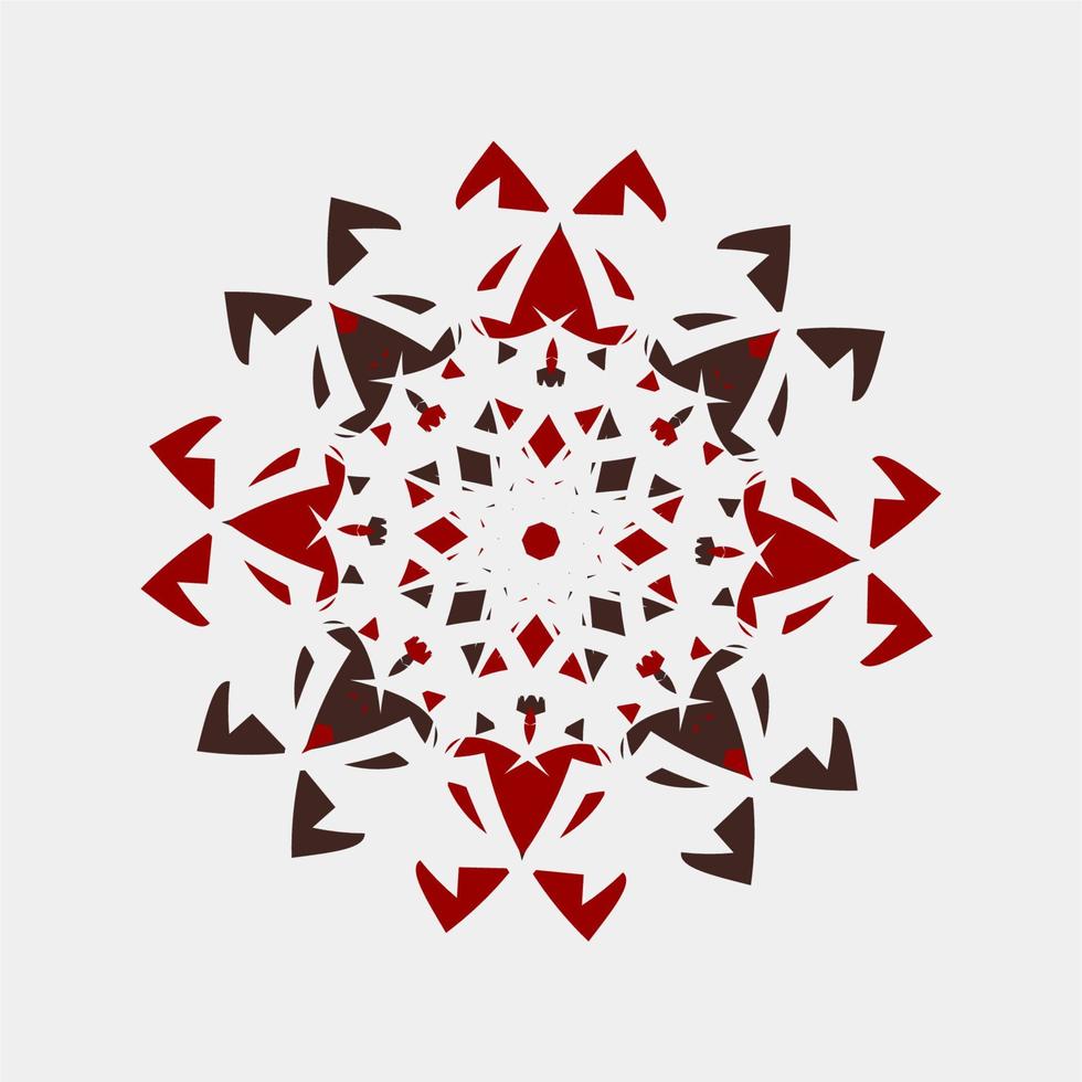 schöner Mandala-Vektor, einzigartig, Kombination, Henna, Kontur, dekorativ, kreativ, einzigartig, Blume, rund, Asien, abstrakt, Symbol, Deko, Rahmen, Dekoration, Kramic, Wand, Hintergrund vektor