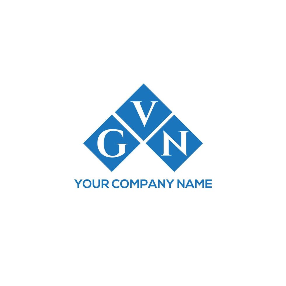 gvn brev logotyp design på vit bakgrund. gvn kreativa initialer brev logotyp koncept. gvn brev design. vektor