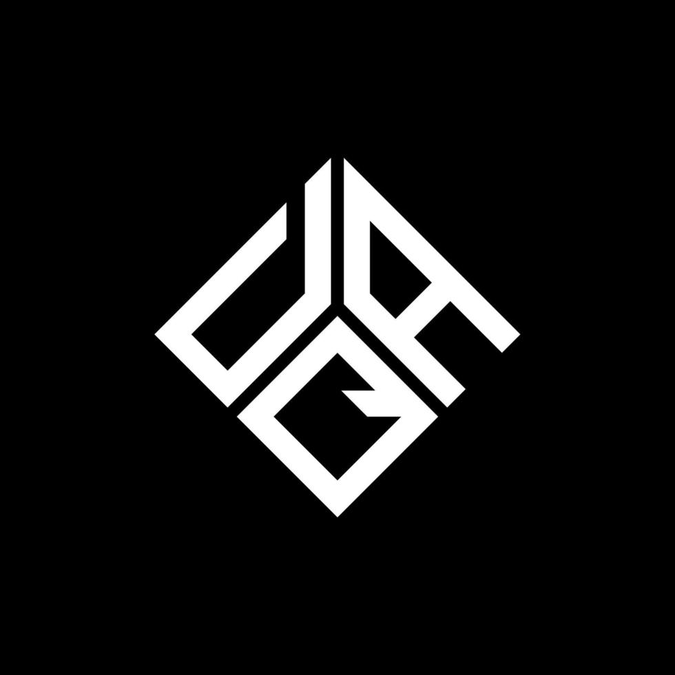 dqa-Buchstaben-Logo-Design auf schwarzem Hintergrund. dqa kreatives Initialen-Brief-Logo-Konzept. dqa Briefgestaltung. vektor