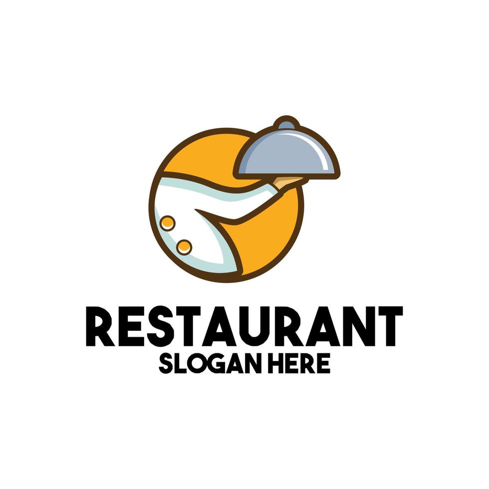 Restaurant-Logo-Vorlagen vektor