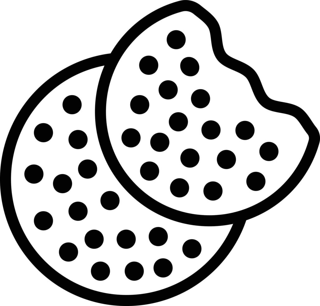 cookies vektor ikon design illustration