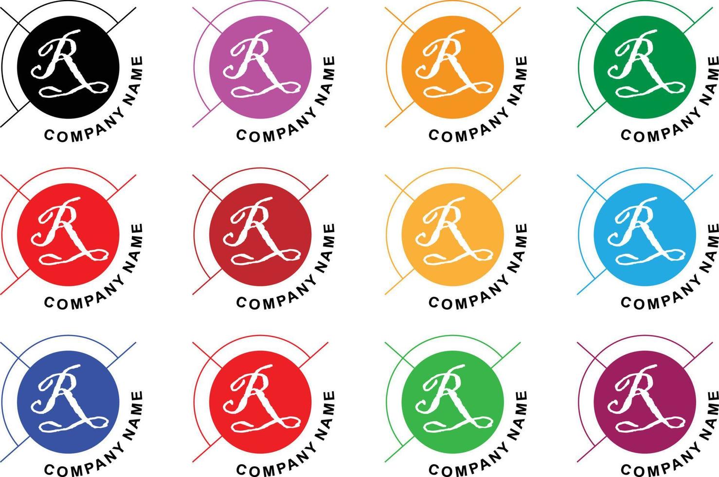 modern logotypdesign för ditt företag vektor