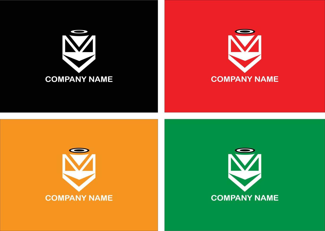 modern logotypdesign för ditt företag vektor