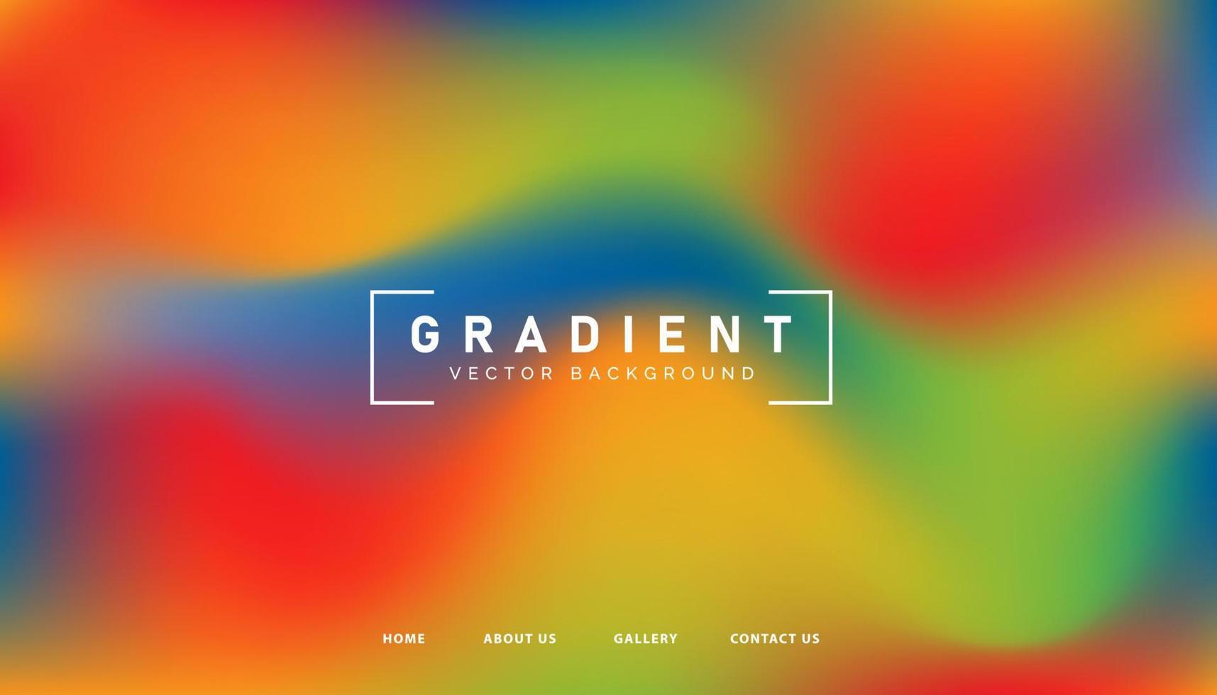 trendiga abstrakt färgglada gradient bakgrund vektor