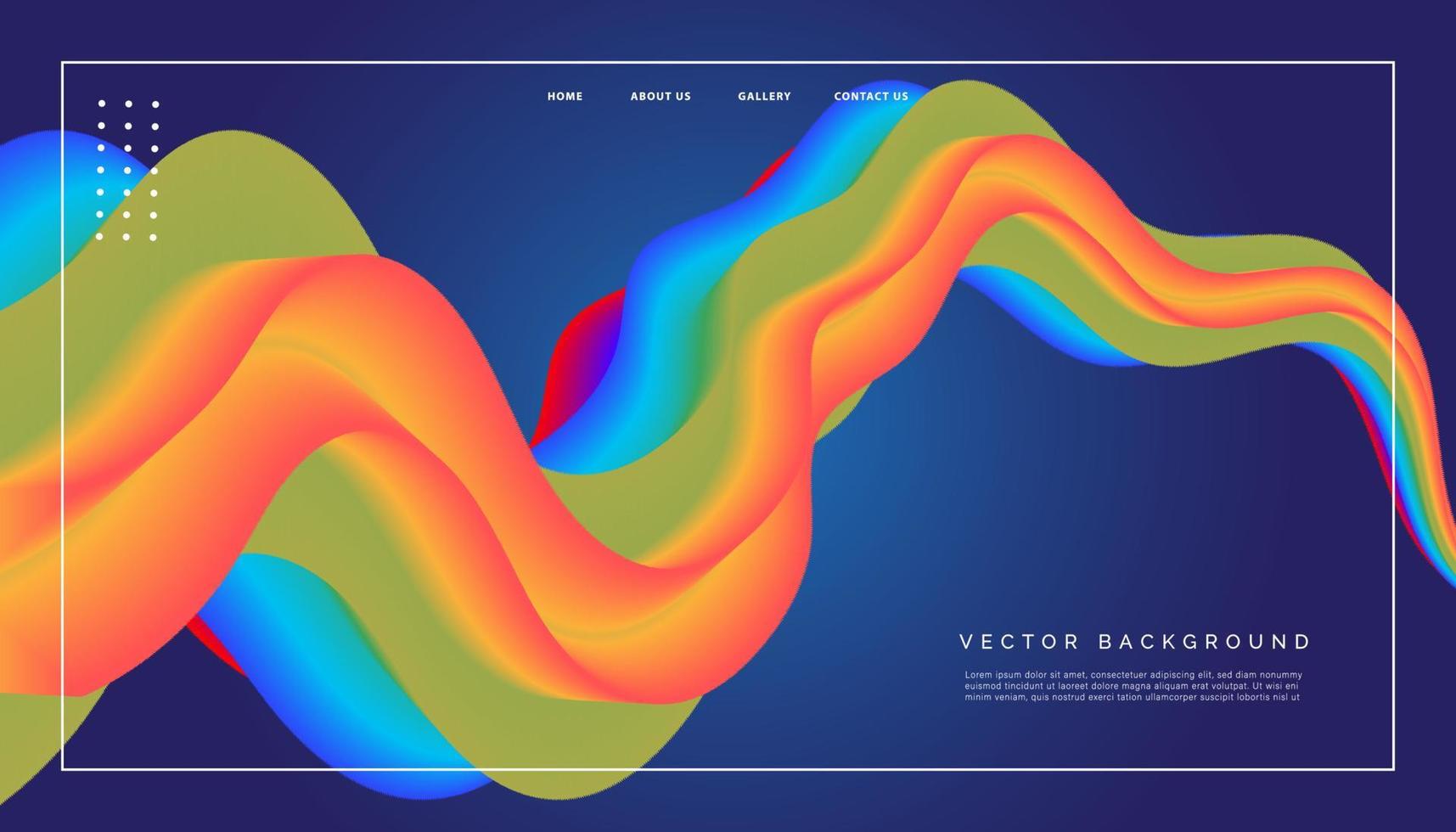 abstrakt modern färgglad bakgrundsdesign vektor