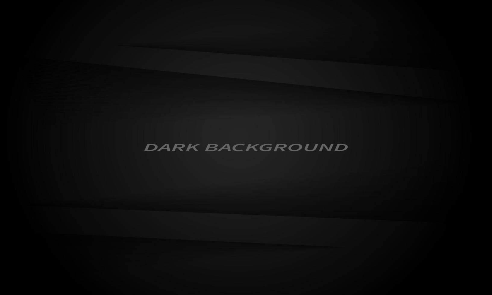 dunkler Hintergrund mit Schatten oben und unten vektor