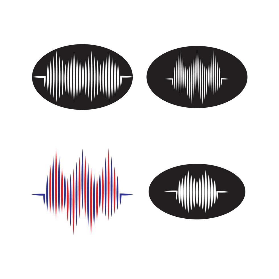 Schallwellenlogo vektor