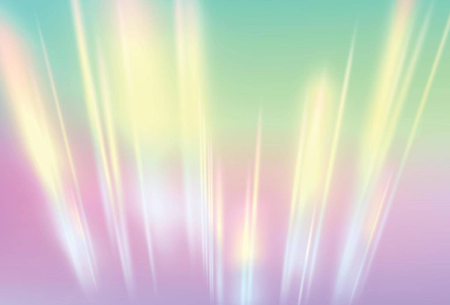 Prisma, Prismenstruktur. Kristall-Regenbogenlichter. vektor