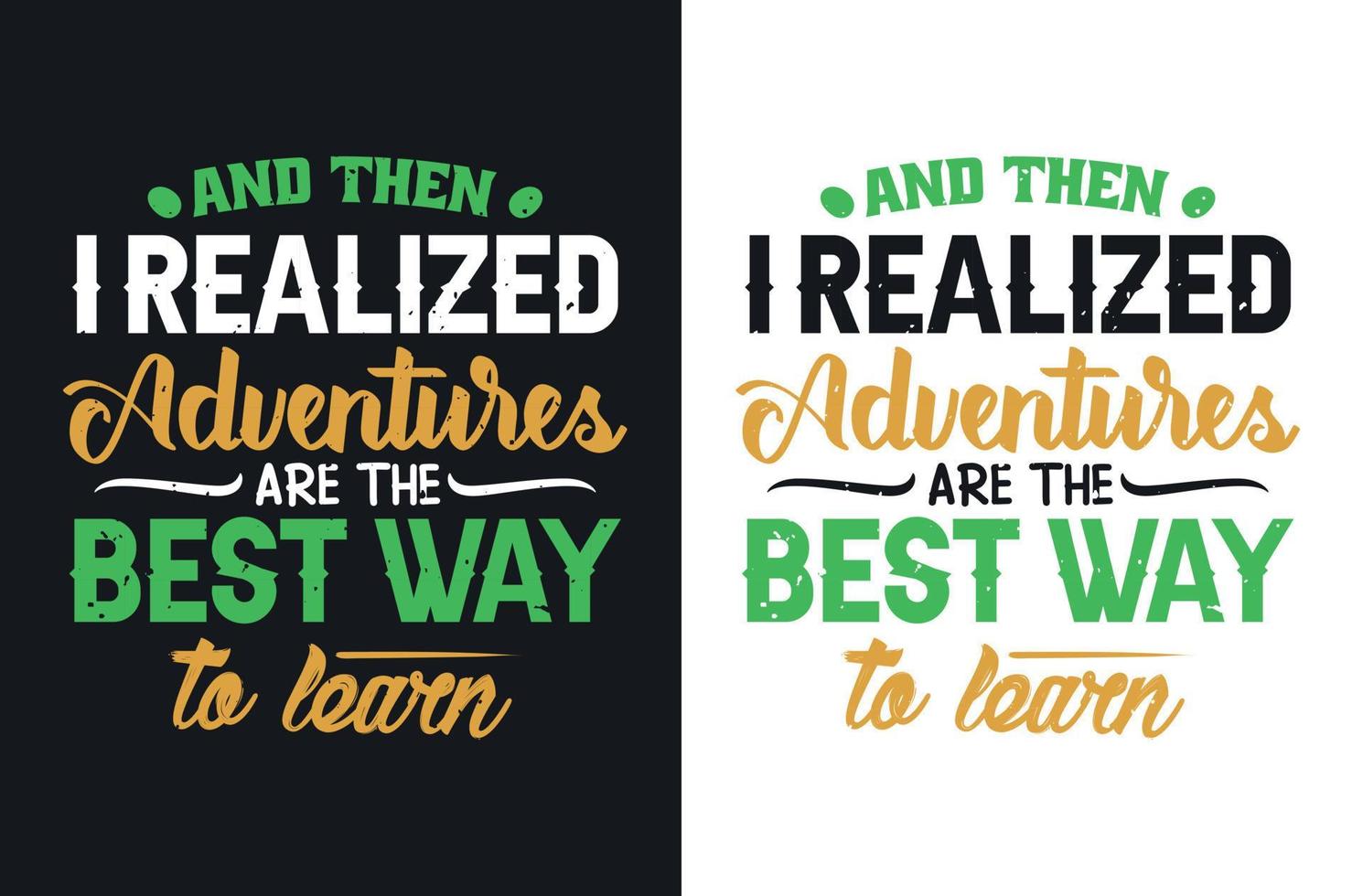 camping typografi t-shirt designmall vektor