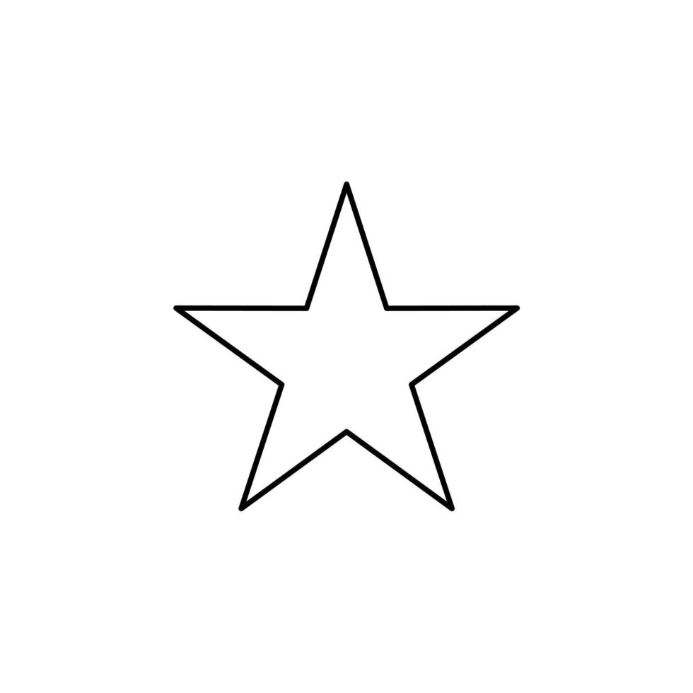stjärnor, natt tunn linje ikon vektor illustration logotyp mall. lämplig för många ändamål.