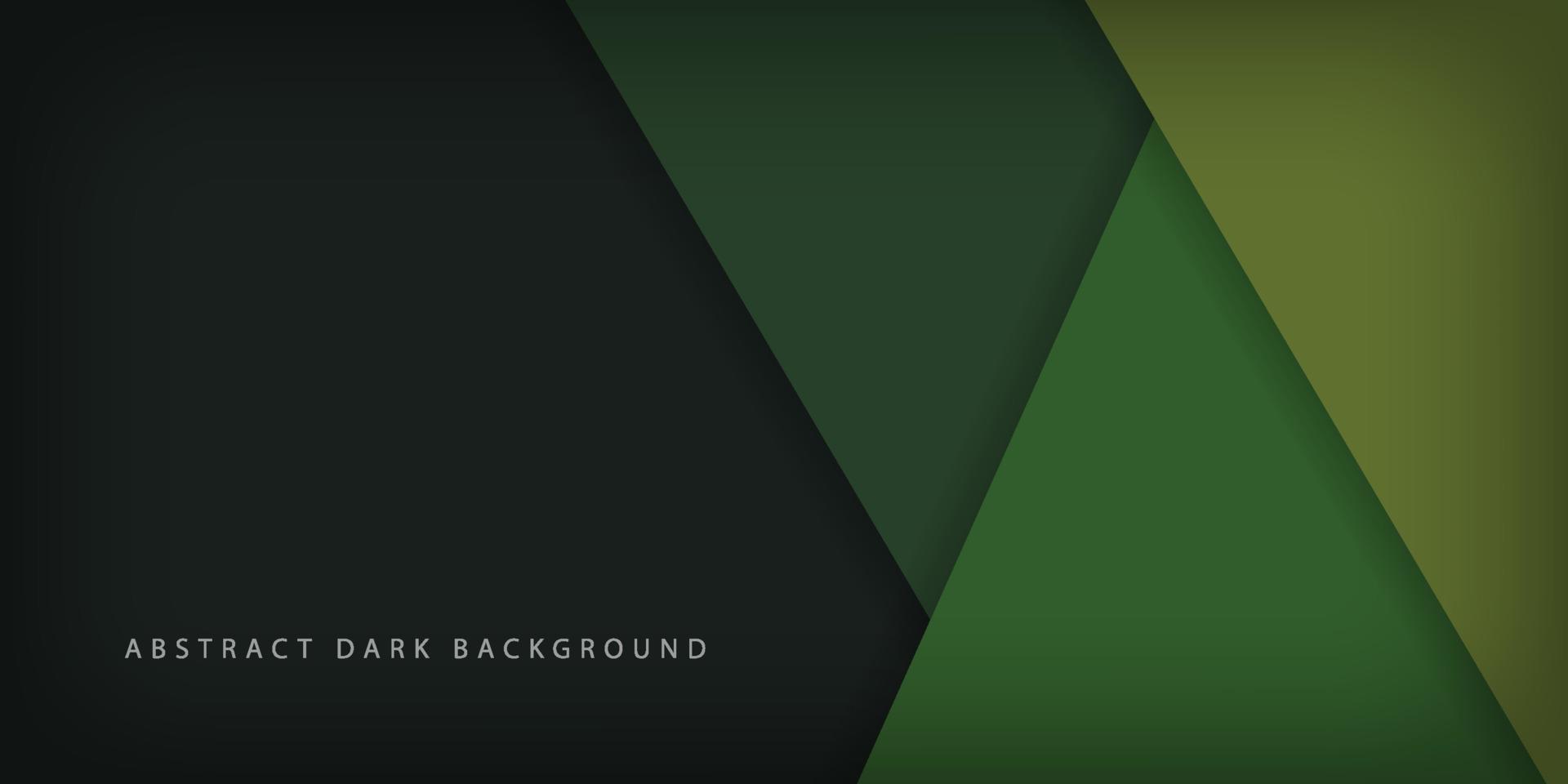 grüne Hintergrundvektorüberlappungsschicht auf dunklem Raum für Hintergrunddesign. bearbeitbare eps10-Vektorvorlage vektor