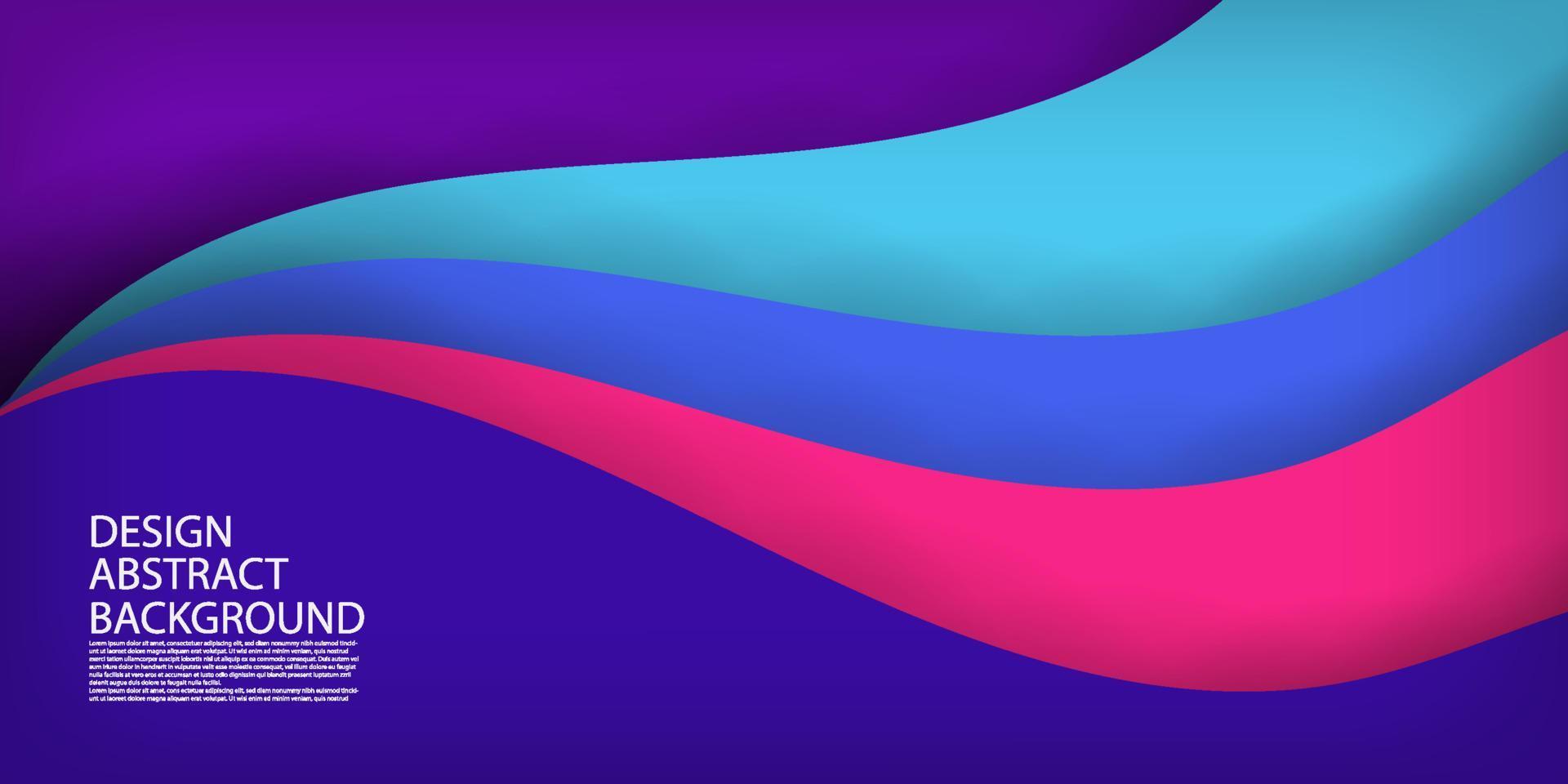 erstklassiger blauer purpurroter rosa vektorhintergrund mit farbverlauf und dynamischem schatten auf hintergrund.moderner hintergrund für tapete. eps10-Vektor vektor