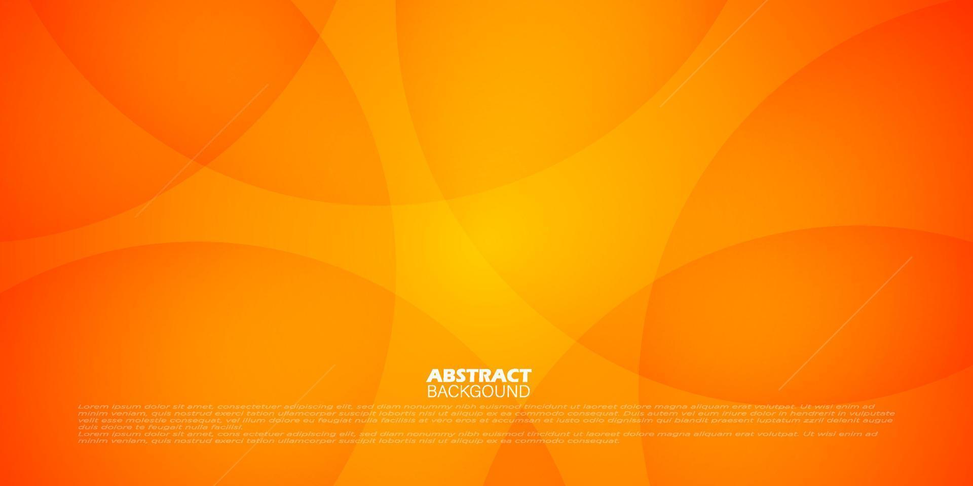 abstrakt orange gradient illustration bakgrund med enkla mönster. cool design.eps10 vektor