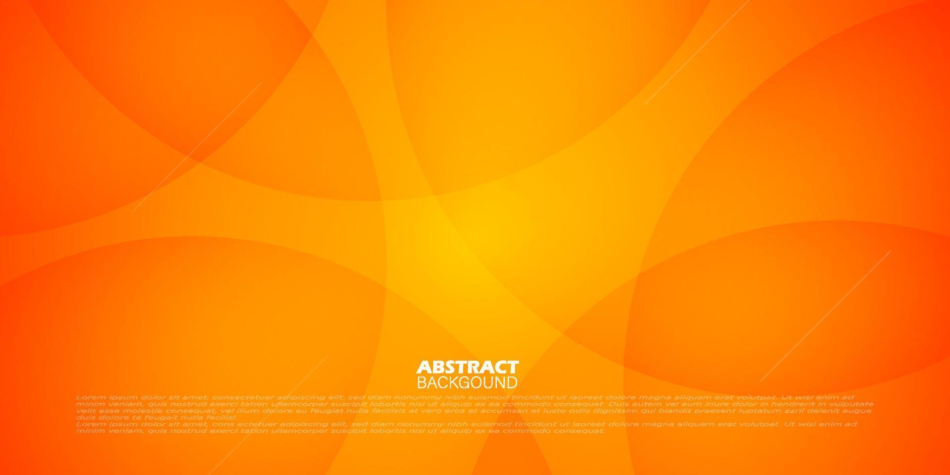 abstrakter oranger Steigungsillustrationshintergrund mit einfachem Muster. cooles design.eps10 Vektor
