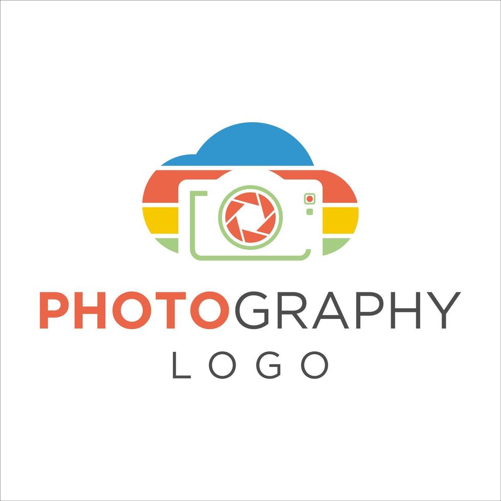 Fotografie-Logo-Design-Vektor-Inspiration vektor