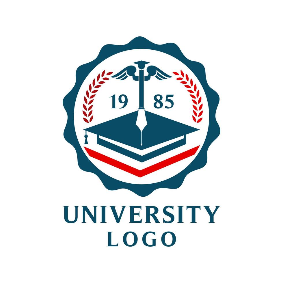 Bildung-Logo-Design-Vektor-Vorlage vektor