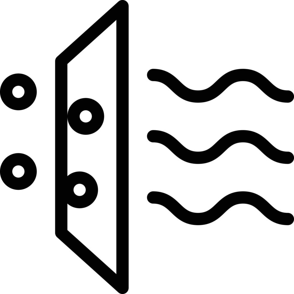 luftfilter-vektorillustration auf einem hintergrund. hochwertige symbole. vektorikonen für konzept und grafikdesign. vektor