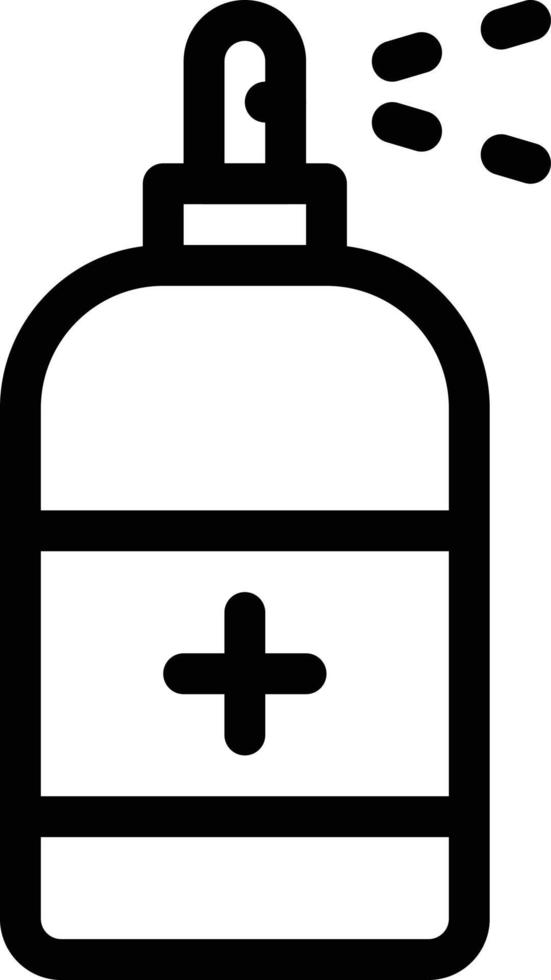 sanitizer-vektorillustration auf einem hintergrund. hochwertige symbole. vektorsymbole für konzept und grafikdesign. vektor