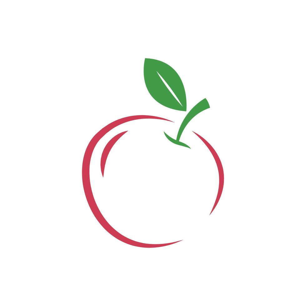 apple ikon logotyp design illustration mall vektor