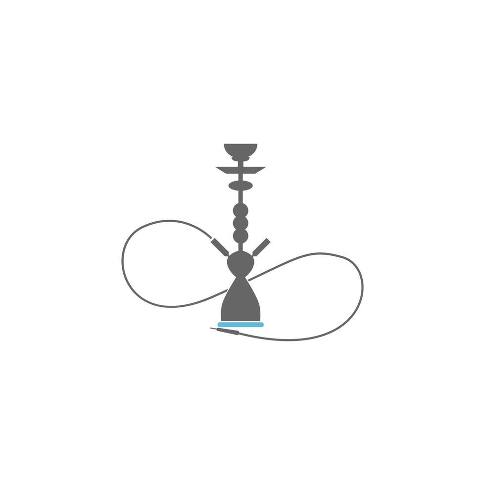 shisha shisha symbol logo illustration vorlage vektor