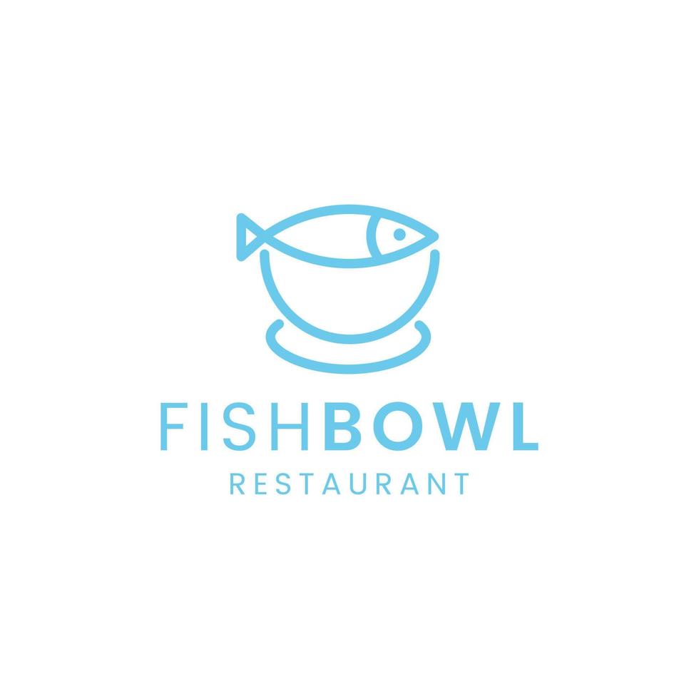 Fish-Bowl-Logo vektor