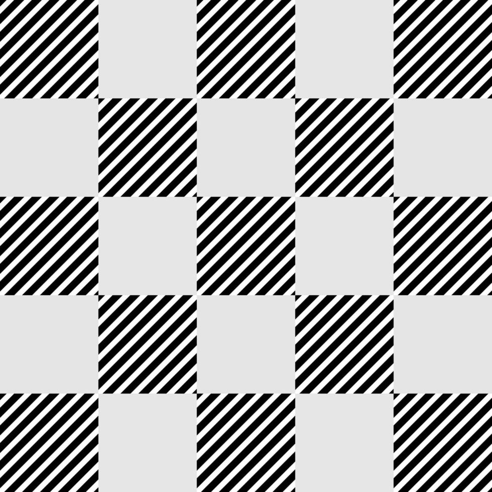 schack seamless mönster. kvadratisk abstrakt bakgrund. vektor