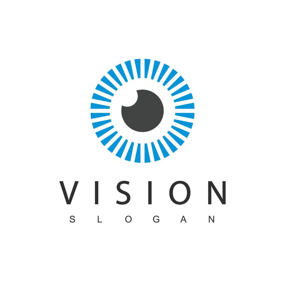 Auge-Logo-Design-Vorlage, Vision-Logo-Konzept. vektor