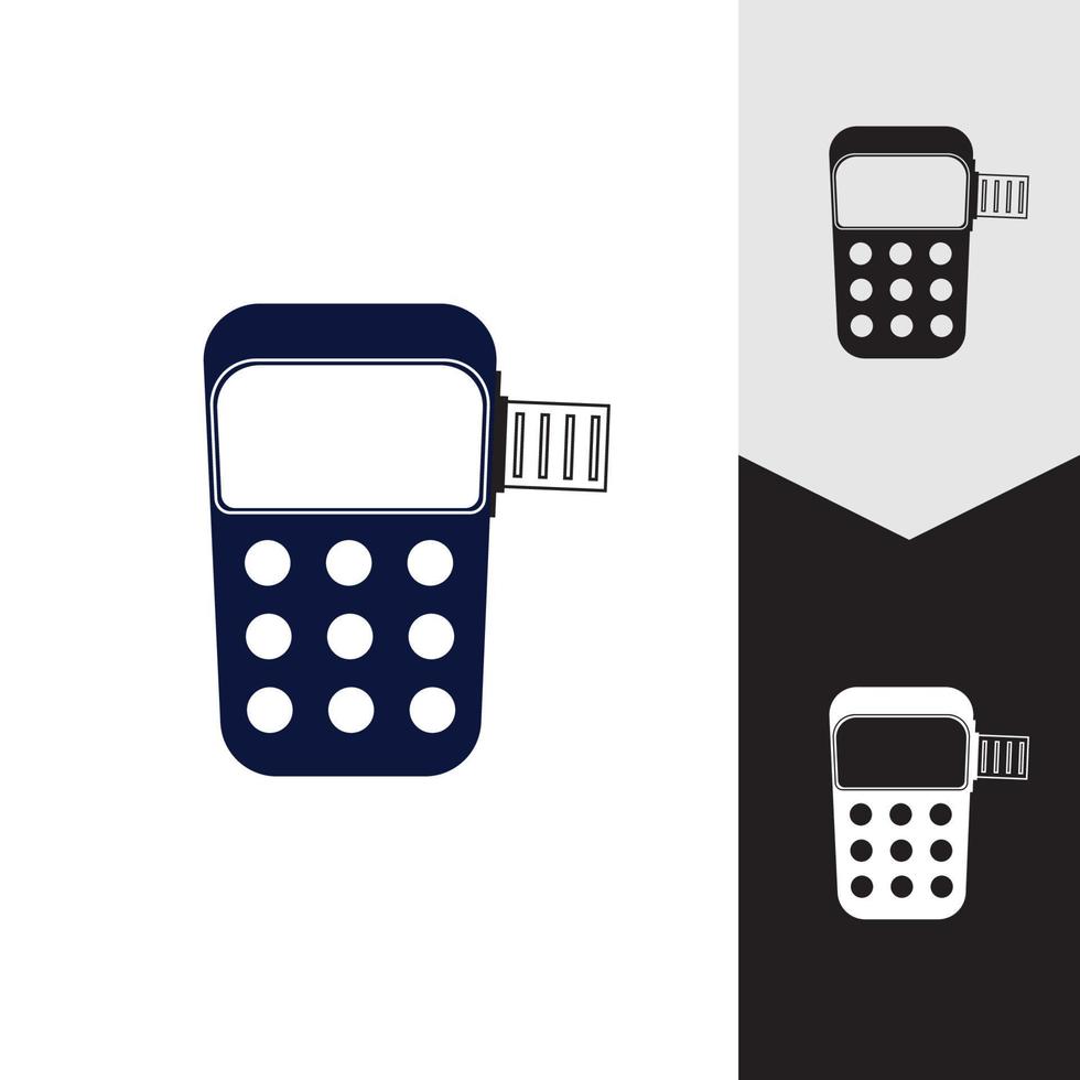 kreditkortsmaskin. bankomat för pengar. betalning terminal illustration vektor