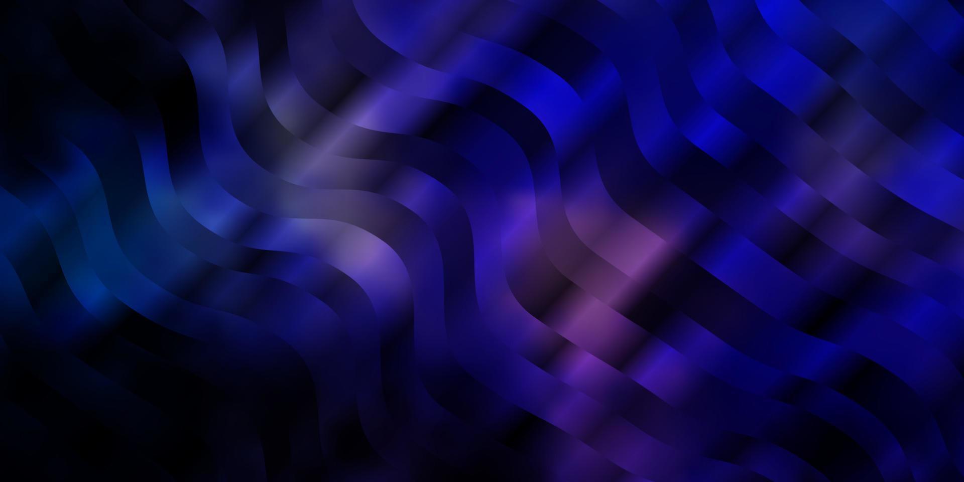 mörkrosa, blå vektorlayout med sneda linjer. vektor