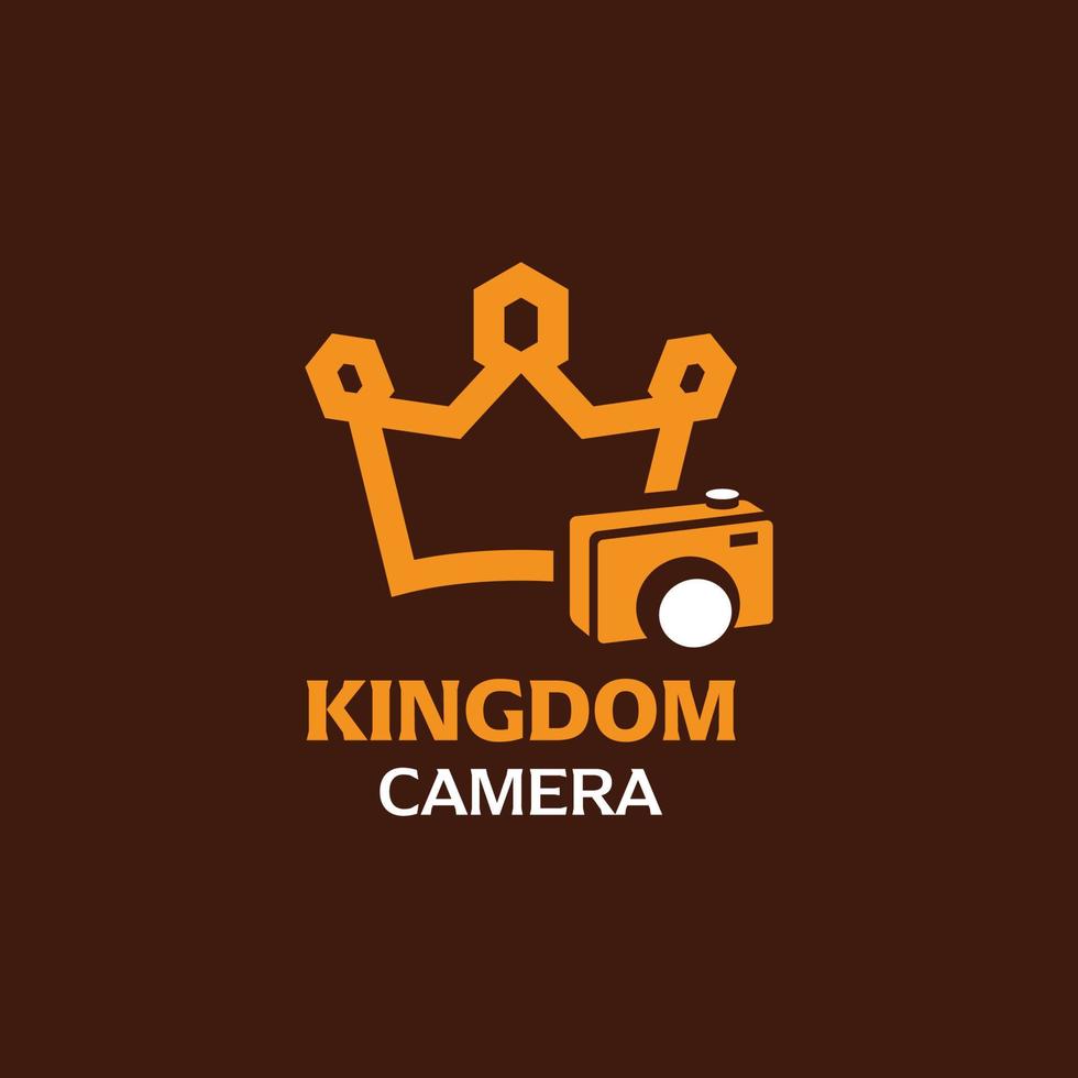 King-Kamera-Logo vektor